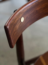 Load image into Gallery viewer, Mid-Century Imbuia Dining Set | 4 Chairs & Round Table