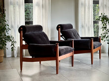 Load image into Gallery viewer, Pair of Solid Teak Armchairs