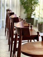 Load image into Gallery viewer, Mid-Century Imbuia Dining Set | 4 Chairs & Round Table