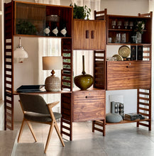 Load image into Gallery viewer, Mid-Century Modern Modular Unit - Kiaat Supports & Finish
