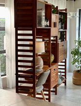 Load image into Gallery viewer, Mid-Century Modern Modular Unit - Kiaat Supports & Finish