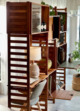 Load image into Gallery viewer, Mid-Century Modern Modular Unit - Kiaat Supports & Finish