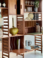 Load image into Gallery viewer, Mid-Century Modern Modular Unit - Kiaat Supports & Finish