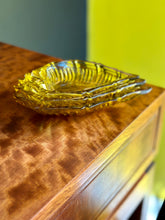 Load image into Gallery viewer, Retro Set of Glass Amber Ashtrays