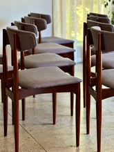 Load image into Gallery viewer, Danish Rosewood Dining Chairs - Set of 10