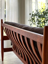 Load image into Gallery viewer, Solid Teak Mid-Century Couch