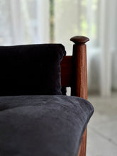 Load image into Gallery viewer, Solid Teak Mid-Century Couch