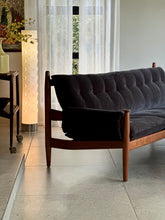 Load image into Gallery viewer, Solid Teak Mid-Century Couch