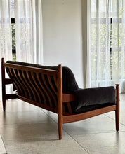 Load image into Gallery viewer, Solid Teak Mid-Century Couch