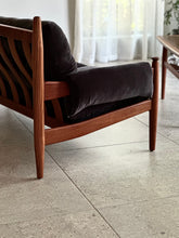 Load image into Gallery viewer, Solid Teak Mid-Century Couch