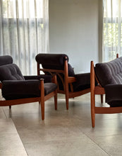 Load image into Gallery viewer, Pair of Solid Teak Armchairs