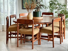 Load image into Gallery viewer, Set of Eight "Artecasa" Dining Chairs
