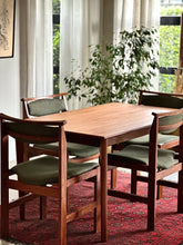 Load image into Gallery viewer, Danish Teak, Six-Seater Dining Table