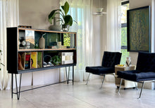 Load image into Gallery viewer, Retro Media Cabinet