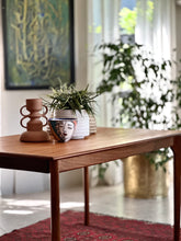 Load image into Gallery viewer, Danish Teak, Six-Seater Dining Table