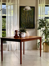 Load image into Gallery viewer, Danish Teak, Six-Seater Dining Table