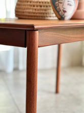 Load image into Gallery viewer, Danish Teak, Six-Seater Dining Table