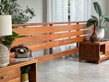 Load image into Gallery viewer, Walnut King Bed Set
