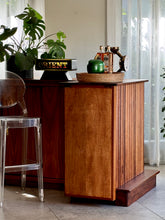 Load image into Gallery viewer, Mid-Century Kiaat Bar