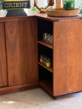 Load image into Gallery viewer, Mid-Century Kiaat Bar