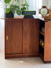 Load image into Gallery viewer, Mid-Century Kiaat Bar