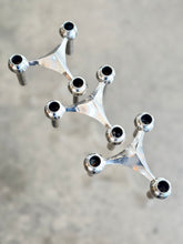 Load image into Gallery viewer, Caesar Stoffi For Nagel Silver Candle Holders