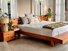 Load image into Gallery viewer, Walnut King Bed Set