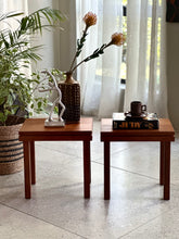 Load image into Gallery viewer, Mid-Century Pair of Side Tables