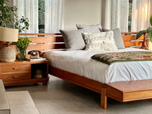 Load image into Gallery viewer, Walnut King Bed Set