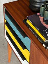 Load image into Gallery viewer, Mid-Century Modern Sideboard - Multi-coloured Drawers