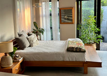 Load image into Gallery viewer, Walnut King Bed Set