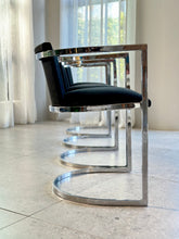 Load image into Gallery viewer, Set of 4 Chromed, Dining Chairs