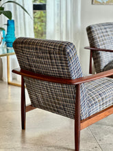 Load image into Gallery viewer, Pair Of Mid-Century Armchairs
