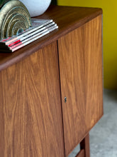 Load image into Gallery viewer, Mid-Century Kiaat Records Cabinet / Multipurpose Cabinet