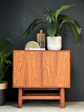 Load image into Gallery viewer, Mid-Century Kiaat Records Cabinet / Multipurpose Cabinet