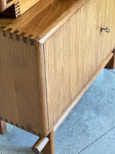 Load image into Gallery viewer, Solid Kiaat "Cubist" Drinks Cabinet