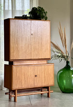 Load image into Gallery viewer, Solid Kiaat "Cubist" Drinks Cabinet