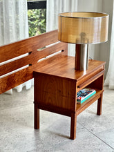 Load image into Gallery viewer, Retro Kiaat Headboard & Pedestals