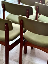 Load image into Gallery viewer, MCM Extendable Dining Set with 6 Chairs