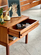 Load image into Gallery viewer, Retro Kiaat Headboard & Pedestals