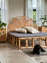 Load image into Gallery viewer, Vintage Cane Bed Set