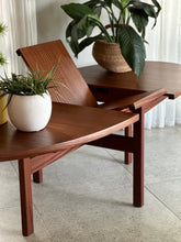 Load image into Gallery viewer, MCM Extendable Dining Set with 6 Chairs