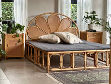 Load image into Gallery viewer, Vintage Cane Bed Set