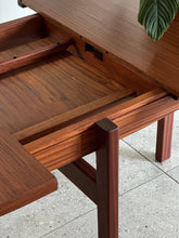 Load image into Gallery viewer, MCM Extendable Dining Set with 6 Chairs