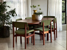 Load image into Gallery viewer, MCM Extendable Dining Set with 6 Chairs