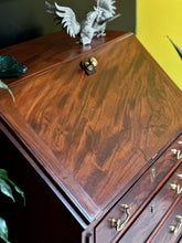 Load image into Gallery viewer, Antique George III - Mahogany Writing Bureau