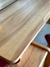 Load image into Gallery viewer, Retro Maple-Wood Dressing Table & Stool
