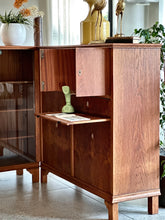 Load image into Gallery viewer, Vintage / Art Deco Style Two-Piece Wall Cabinet