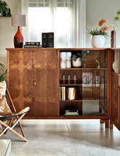 Load image into Gallery viewer, Vintage / Art Deco Style Two-Piece Wall Cabinet