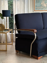 Load image into Gallery viewer, Art Deco Style, Vintage Sleeper Couch